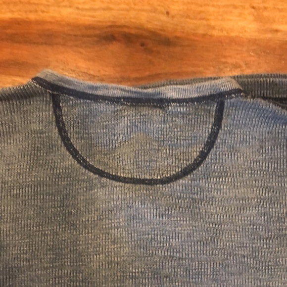 Lucky Brand - M - True Indigo Henley - Picture 9 of 9